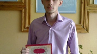 Студент специальности 1201000 «Техническое обслуживание, ремонт и эксплуатация автомобильного транспорта» Лапенлавский Евгений - 1 место в Областном конкурсе профессионального мастерства «Лучший по профессии» в г. Семей, октябрь 2013 г.